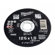Milwaukee metalo pjovimo diskas 125 x 1 x 22,2 mm 4932479578