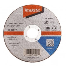 Metalo pjovimo diskas (plokščias) 125x2,5 mm A30S Makita D-18677
