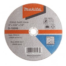 Pjovimo diskas (plokščias) metalui 230x2,5mm A30S Makita D-18699