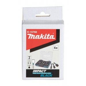 MAKITA E-15768 6 1/4 smūginių galvučių rinkinys