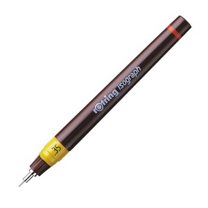 Isograph Rotring piešimo tušinukas - juodas 0,35 mm - 1903400